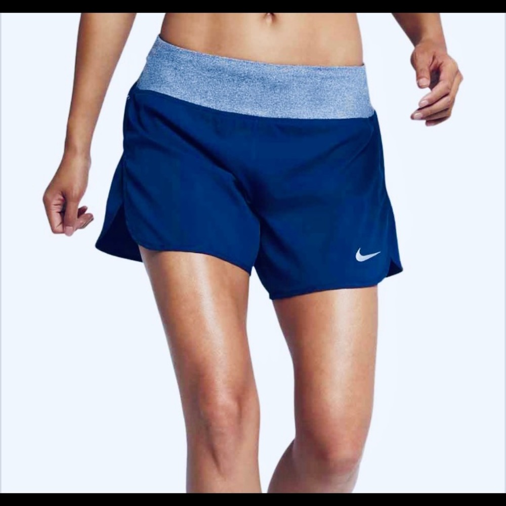 NIKE® Women's 3" Dri-FIT® RIVAL SHORTS Blue Small Lined Athletic Running…